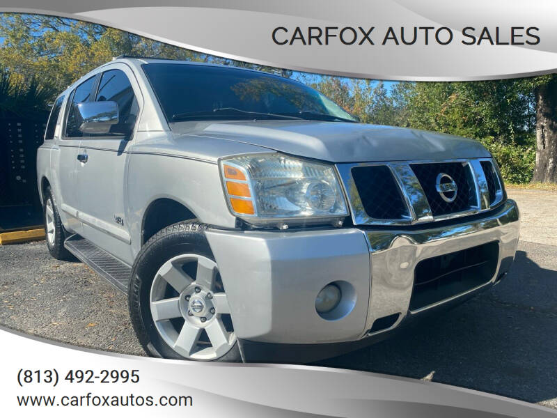 2006 Nissan Armada for sale at Carfox Auto Sales in Tampa FL