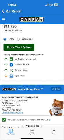 2016 Ford Transit Connect XL