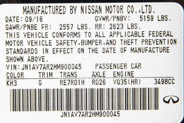 2017 Infiniti Q50 Hybrid Premium