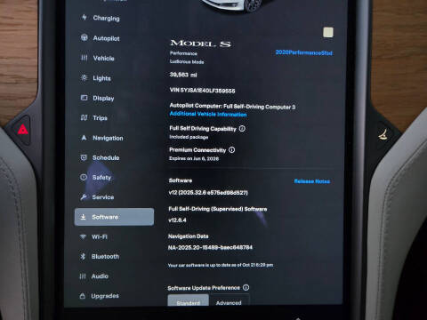 2020 Tesla Model S Performance