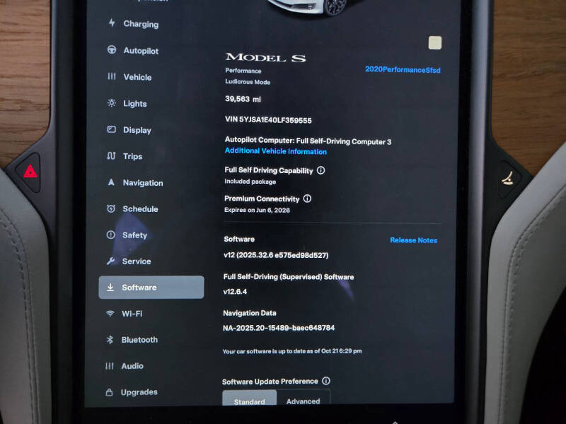 2020 Tesla Model S Performance