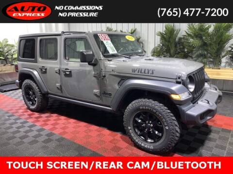 2020 Jeep Wrangler Unlimited for sale at Auto Express in Lafayette IN