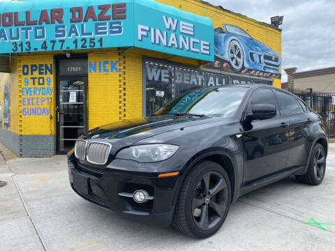 2010 BMW X6 for sale at Dollar Daze Auto Sales Inc in Detroit MI
