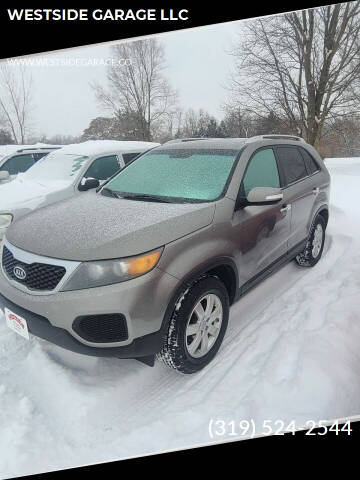 2013 Kia Sorento for sale at WESTSIDE GARAGE LLC in Keokuk IA