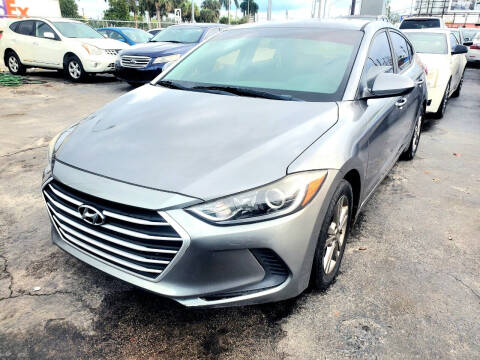 2018 Hyundai Elantra for sale at A Group Auto Brokers LLc in Opa-Locka FL