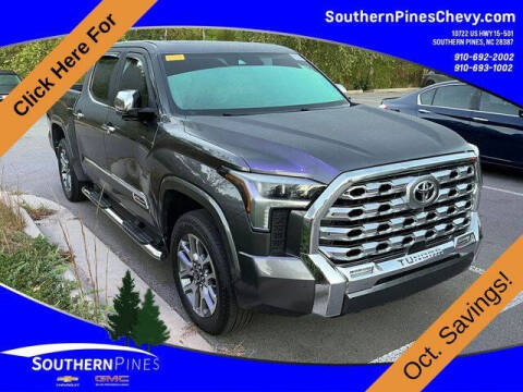 2023 Toyota Tundra for sale at PHIL SMITH AUTOMOTIVE GROUP - SOUTHERN PINES GM in Southern Pines NC