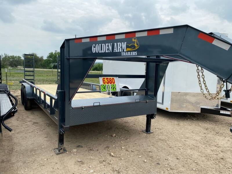 2024 GOLDEN ARM  - Low Boy Pipetop GN Trailer  for sale at LJD Sales in Lampasas TX