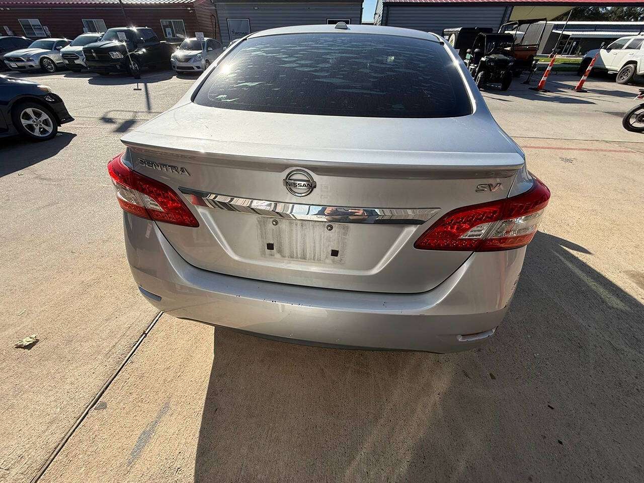 2015 Nissan Sentra for sale at Chrome Auto in Houston, TX