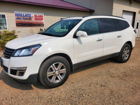 2015 Chevrolet Traverse for sale at Hollatz Auto Sales in Parkers Prairie MN