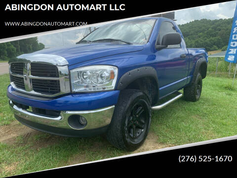 2008 Dodge Ram Pickup 1500 for sale at ABINGDON AUTOMART LLC in Abingdon VA
