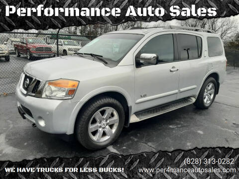 2009 Nissan Armada for sale at Performance Auto Sales in Hickory NC
