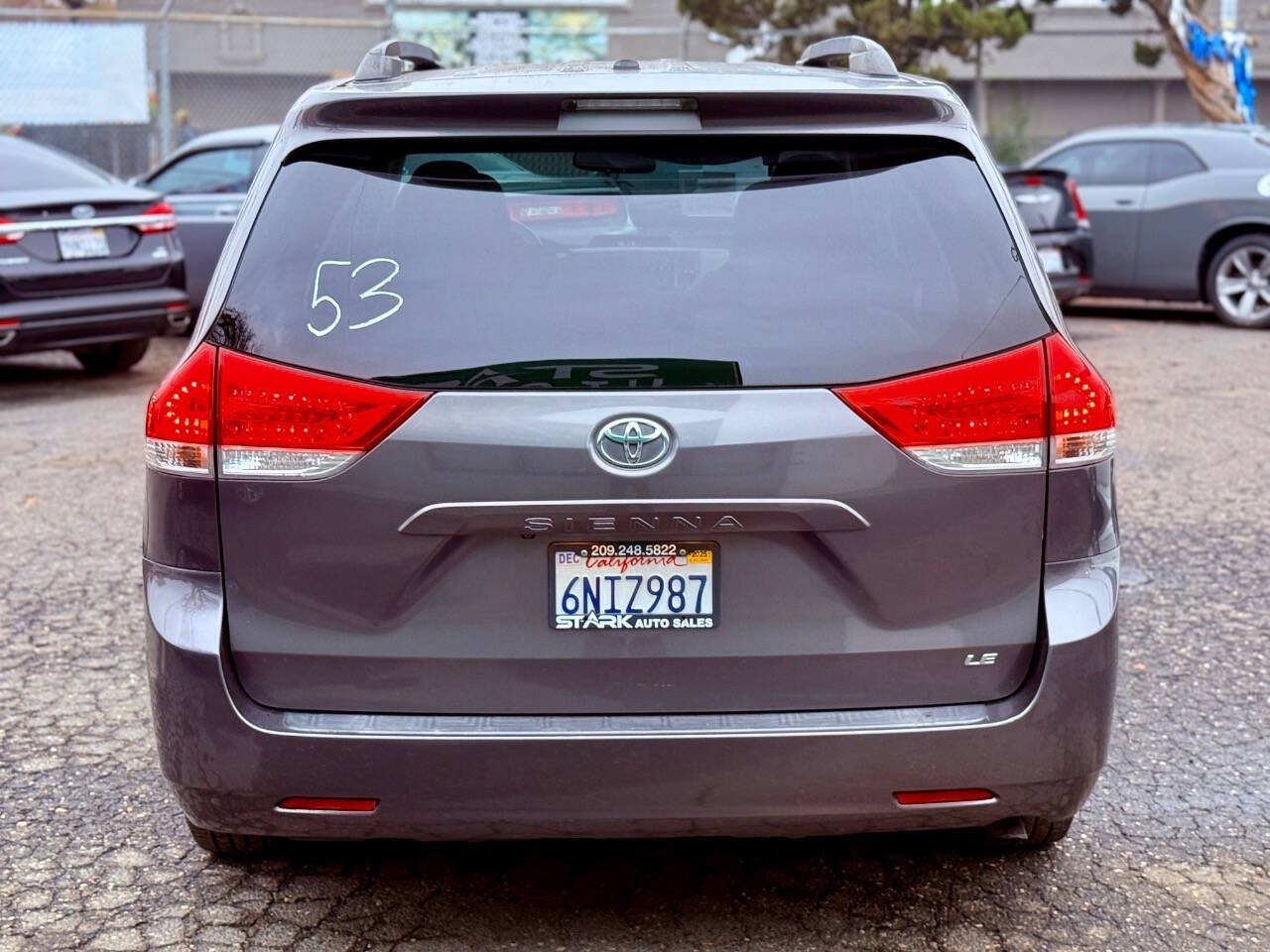 2011 Toyota Sienna for sale at STARK AUTO SALES INC in Modesto, CA