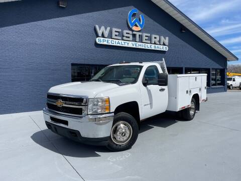 2013 Chevrolet Silverado 3500 Utility for sale at Western Specialty Vehicle Sales in Braidwood IL