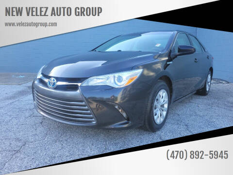 2016 Toyota Camry Hybrid for sale at NEW VELEZ AUTO GROUP in Gainesville GA