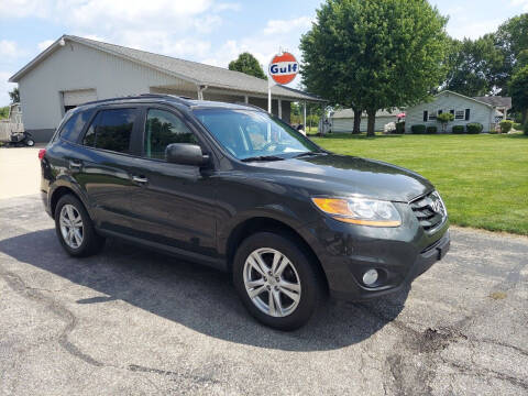 2011 Hyundai Santa Fe for sale at CALDERONE CAR & TRUCK in Whiteland IN