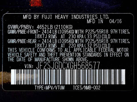 2016 Subaru Forester 2.0XT Premium