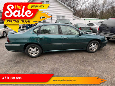 2001 Chevrolet Impala for sale at A & R Used Cars in Clayton NJ