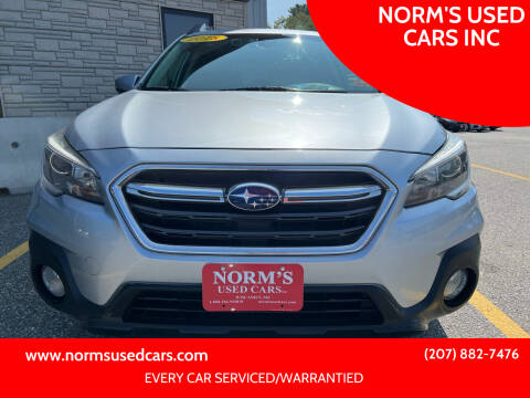 2018 Subaru Outback for sale at NORM'S USED CARS INC in Wiscasset ME