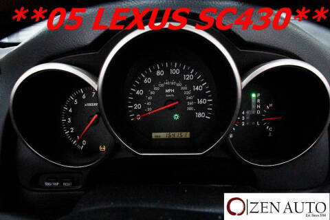 2005 Lexus SC 430
