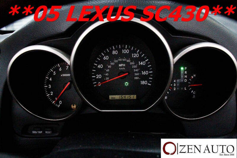 2005 Lexus SC 430