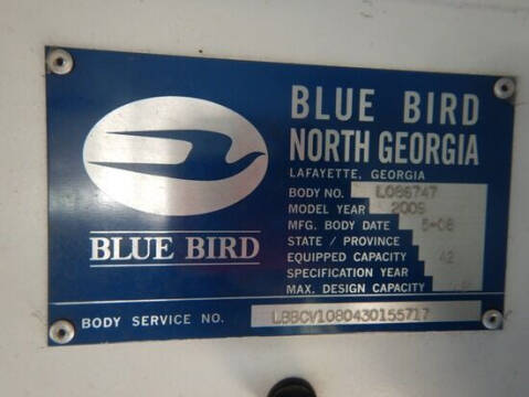 2009 Blue Bird Vision