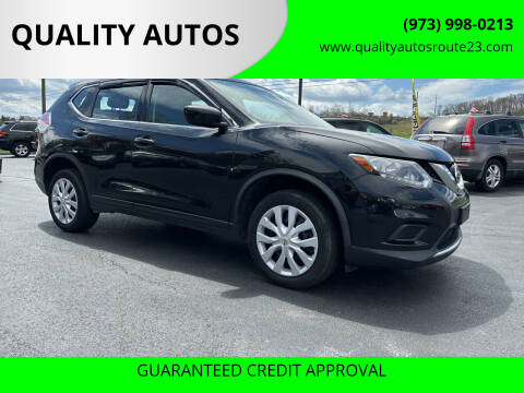 2016 Nissan Rogue for sale at QUALITY AUTOS in Hamburg NJ