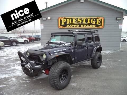 2013 Jeep Wrangler Unlimited for sale at PRESTIGE AUTO SALES in Spearfish SD