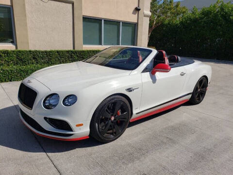 2017 Bentley Continental for sale at Auto Sport Group in Boca Raton FL