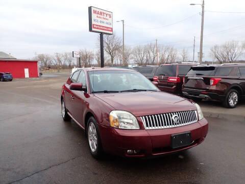 2007 Mercury Montego for sale at Marty's Auto Sales in Savage MN