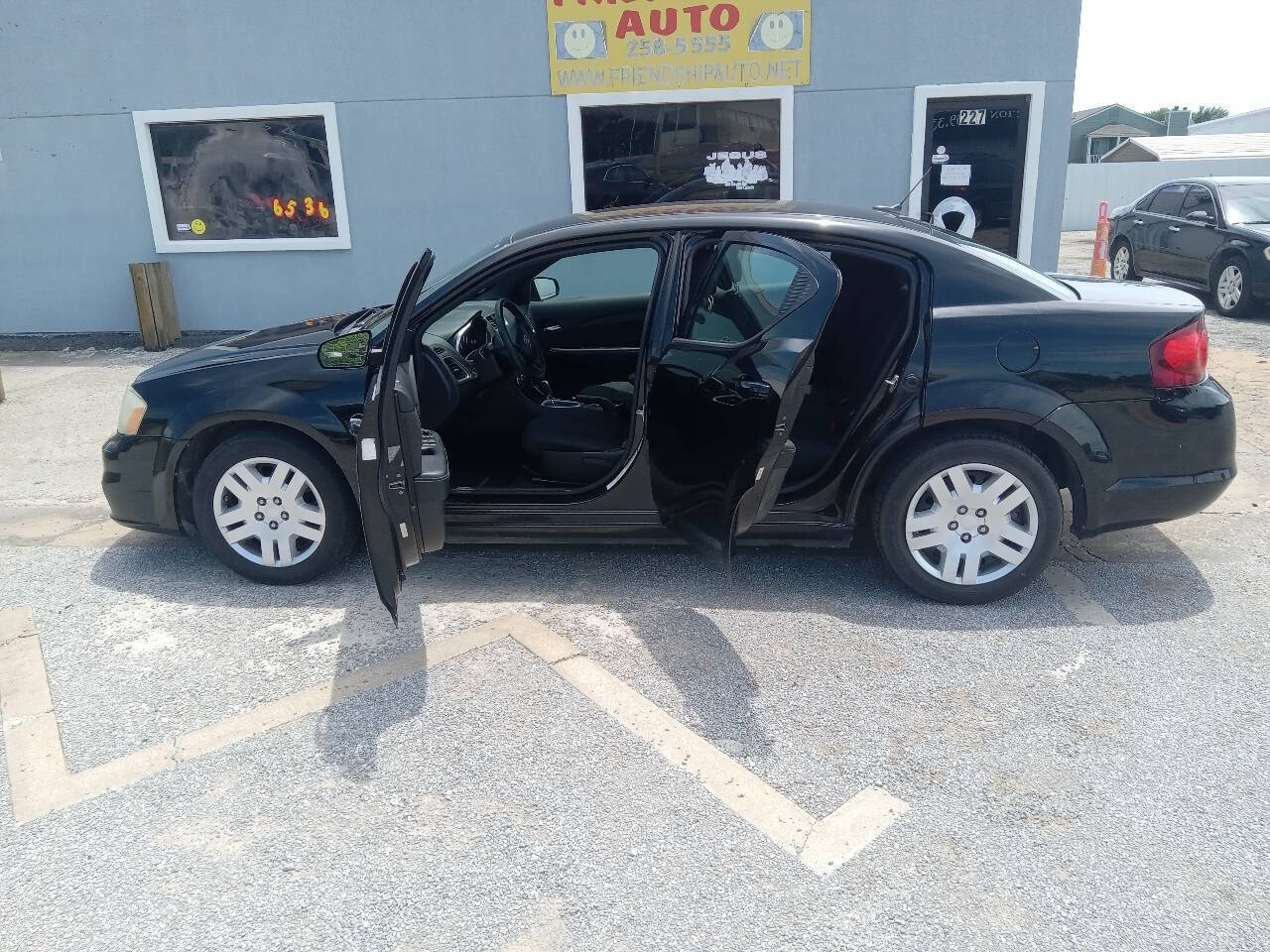 Black 2012 Dodge Avenger SE SE 4dr Sedan 10