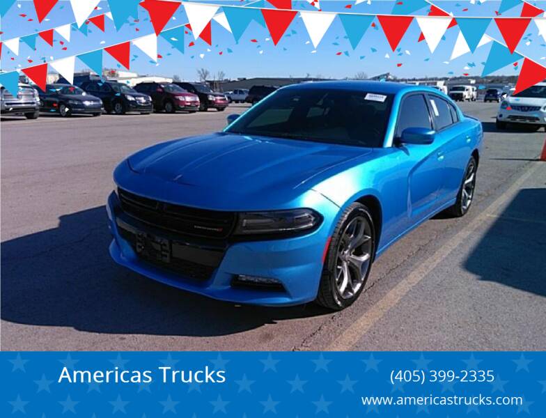 2015 Dodge Charger for sale at Americas Trucks in Jones OK