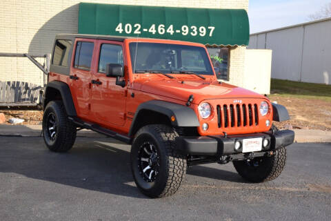 2015 Jeep Wrangler Unlimited for sale at Eastep's Wheels in Lincoln NE