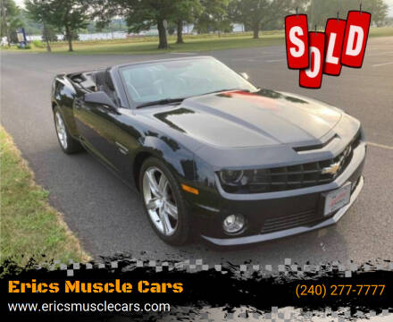2012 Chevrolet Camaro for sale at Erics Muscle Cars in Clarksburg MD