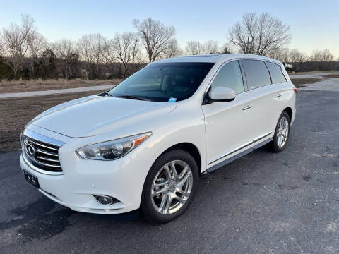 2013 Infiniti JX35 for sale at WILSON AUTOMOTIVE in Harrison AR