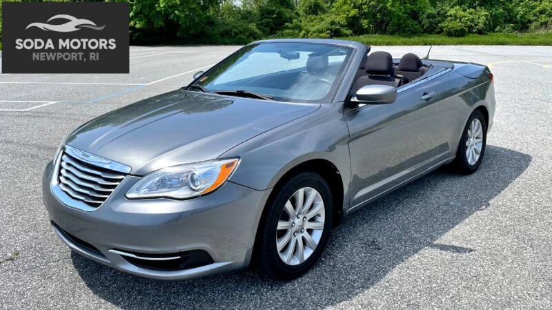 2013 Chrysler 200 Convertible for sale at SODA MOTORS AUTO SALES LLC in Newport RI