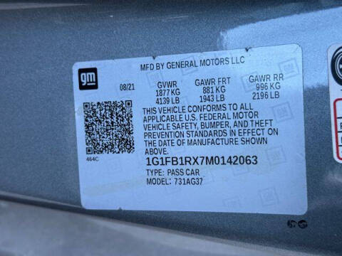 2021 Chevrolet Camaro LT