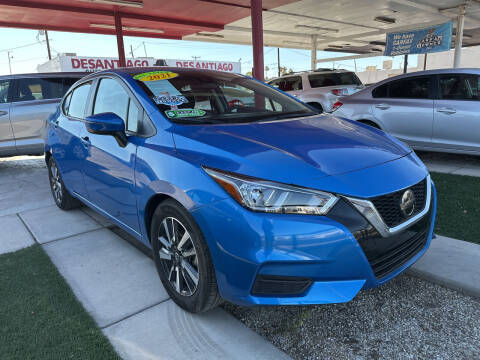 2021 Nissan Versa for sale at DESANTIAGO AUTO SALES in Yuma AZ