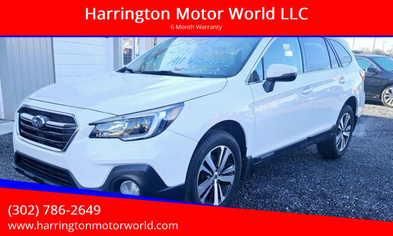 2018 Subaru Outback for sale at Harrington Motor World LLC in Harrington DE