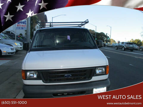 2003 Ford E-Series Cargo for sale at West Auto Sales in Belmont CA