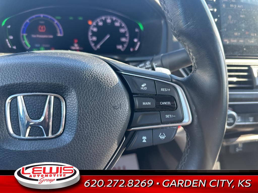 2019 Honda Accord Hybrid for sale at Lewis Chevrolet of Garden City in Garden City, KS