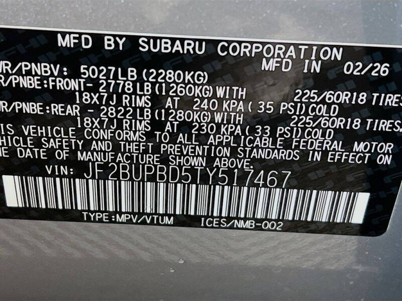 2026 Subaru Outback Premium