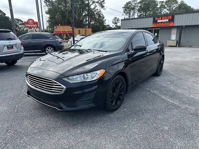 2019 Ford Fusion for sale at K & K Sales LLC in Brunswick, GA