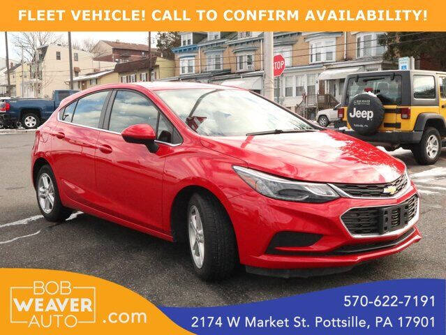 2018 Chevrolet Cruze for sale at Bob Weaver Auto in Pottsville PA
