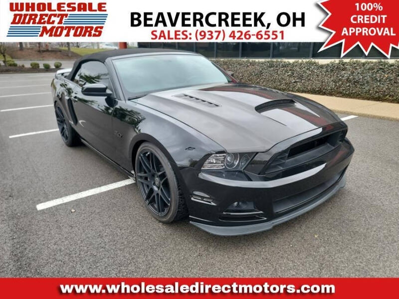 2013 Ford Mustang for sale at WHOLESALE DIRECT MOTORS in Beavercreek OH