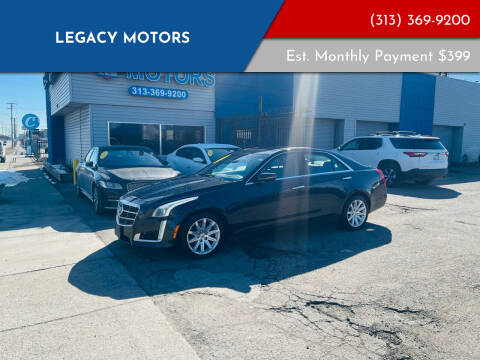 2014 Cadillac CTS for sale at Legacy Motors in Detroit MI