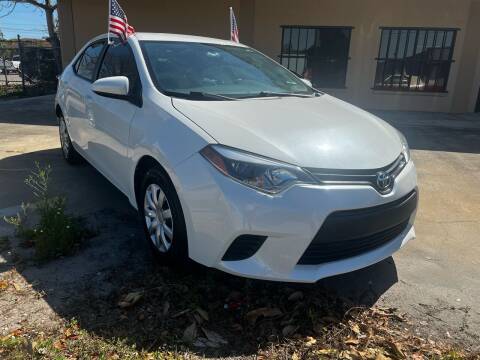 2014 Toyota Corolla for sale at Eastside Auto Brokers LLC in Fort Myers FL