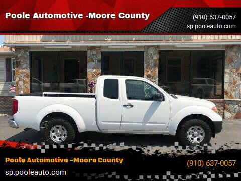 2013 Nissan Frontier for sale at Poole Automotive in Laurinburg NC