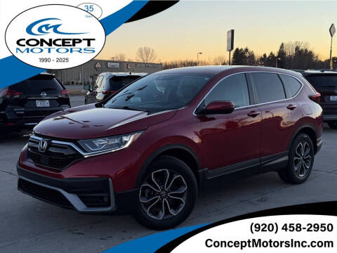 2021 Honda CR-V for sale at CONCEPT MOTORS INC in Sheboygan WI