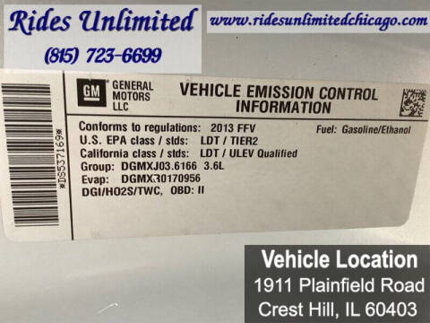 2013 Cadillac SRX Luxury Collection