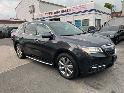 2014 Acura MDX for sale at Town Auto Sales Inc in Waterbury CT